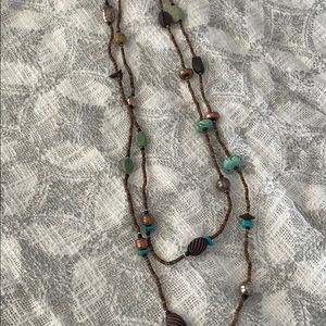 Silpada boho necklace.